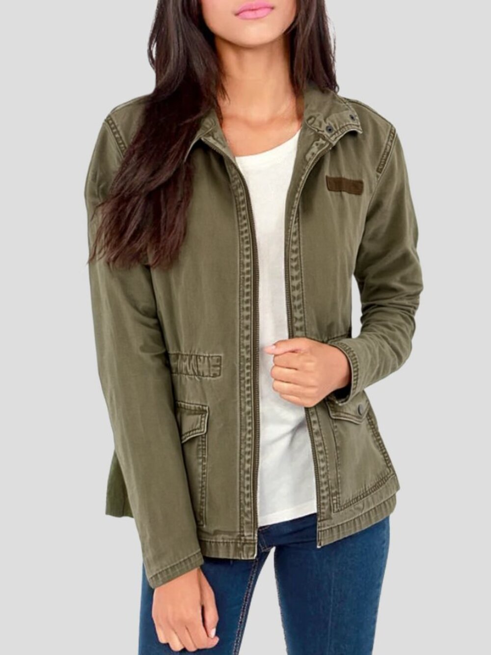 BP Green Army Jacket by Nordstrom